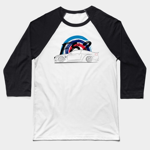 M4 F82 Baseball T-Shirt by turboosted